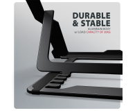 Axagon STND-LAB Podstawka do laptopów i tabletów 10-17,3' czarna - 1485479 - zdjęcie 4